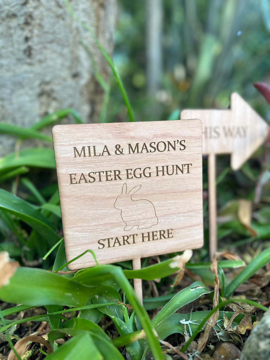 Easter Egg Hunt Signs