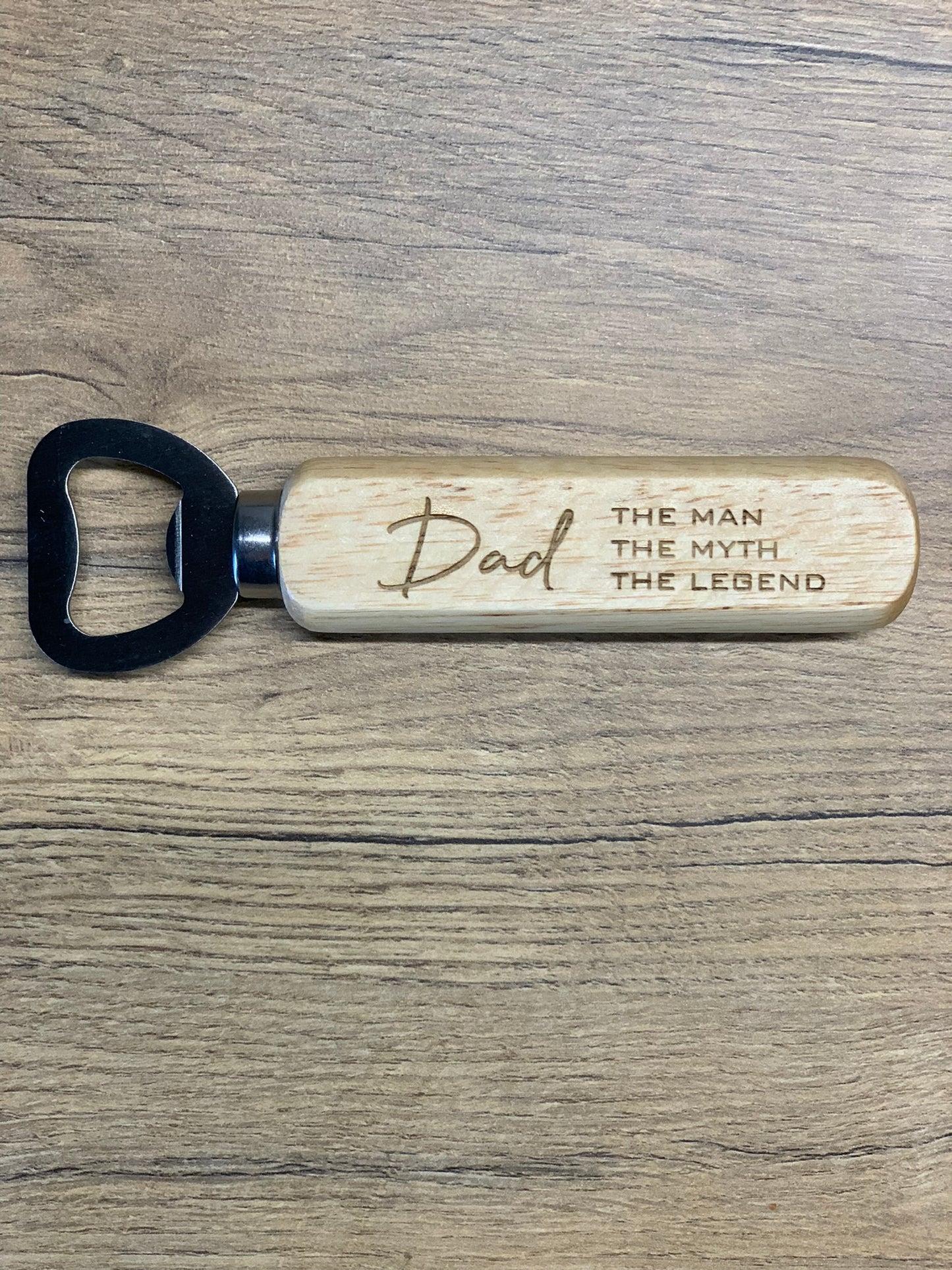 Personalised Bottle Opener - Father's Day Edition