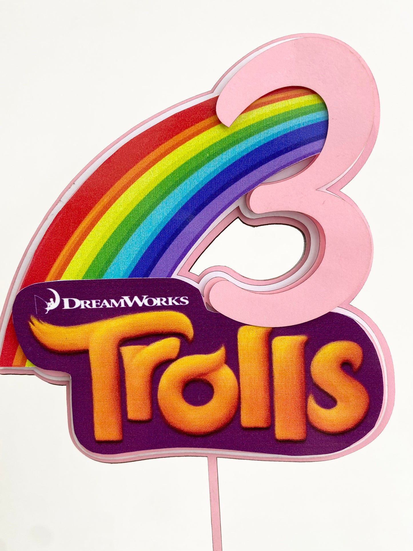 Trolls Cake Topper