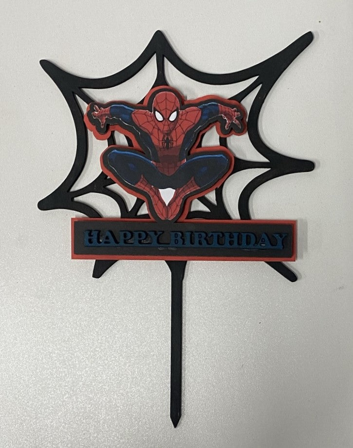 Spider-Man Cake Topper