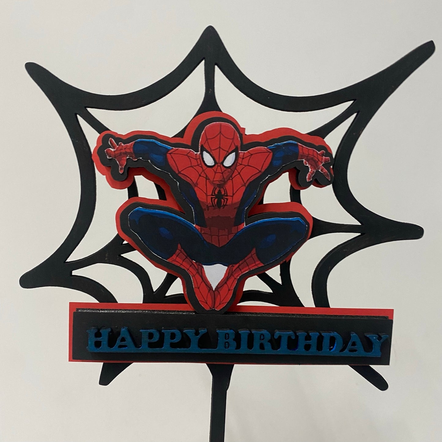 Spider-Man Cake Topper