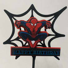 Load image into Gallery viewer, Spider-Man Cake Topper
