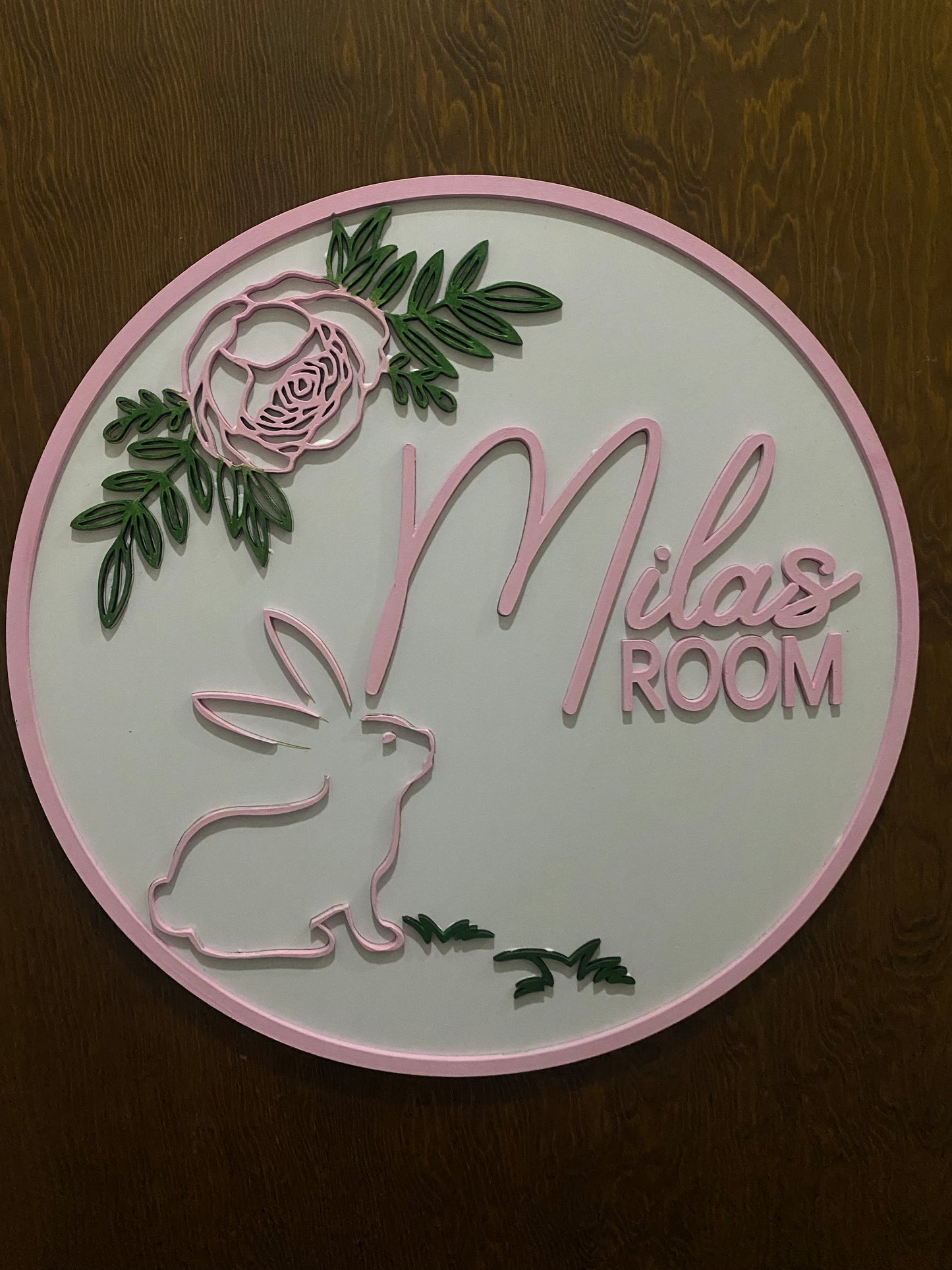 Girls Room Plaque