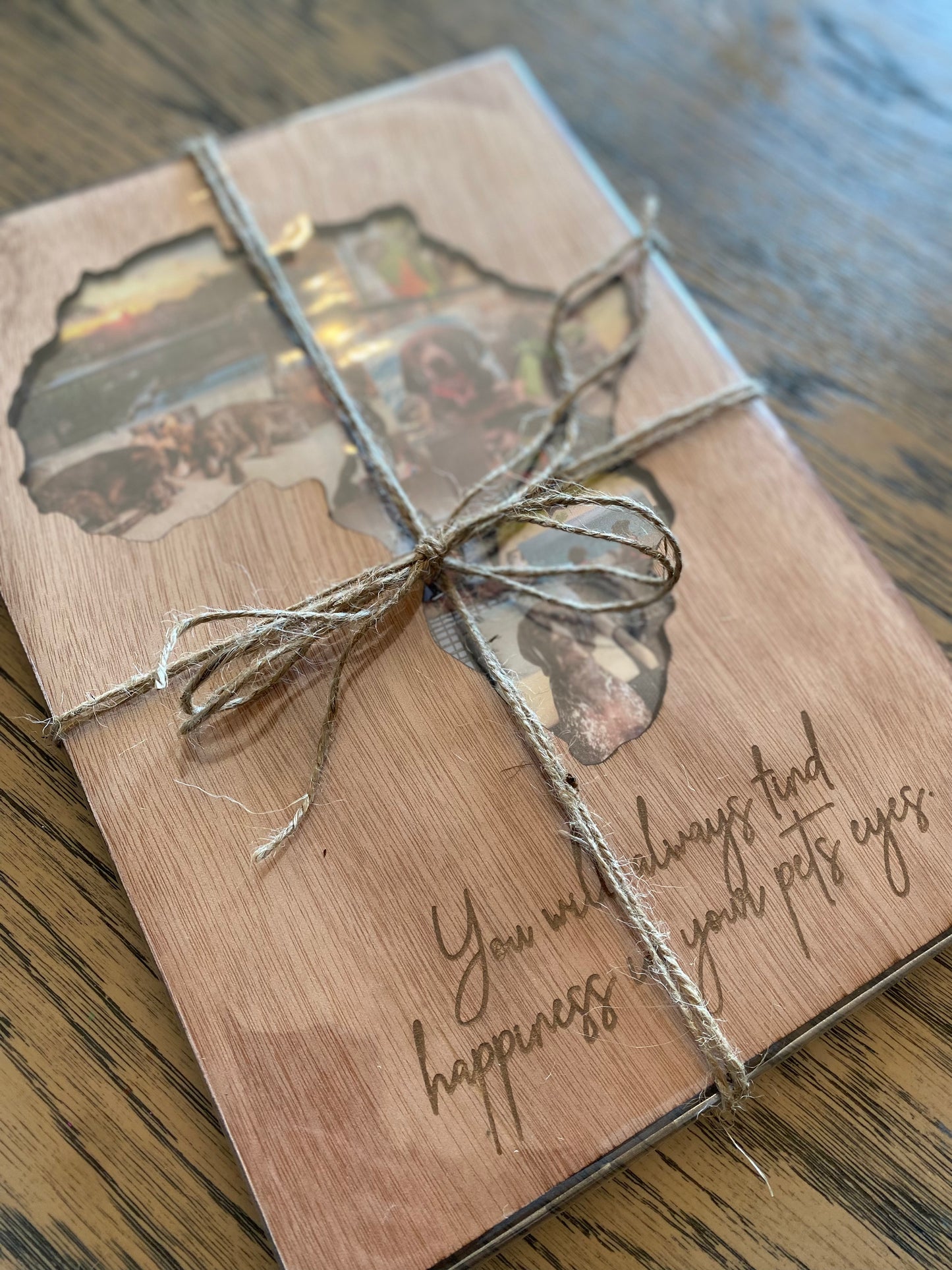 Wooden frame