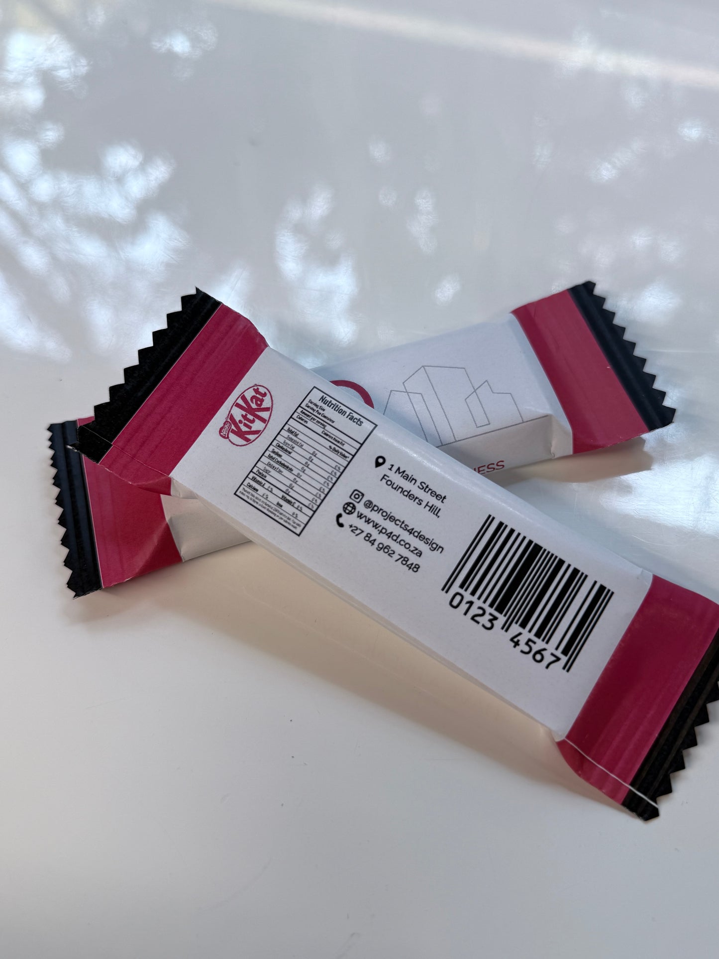 Personalised Chocolate favours
