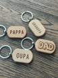 Wooden Keyring