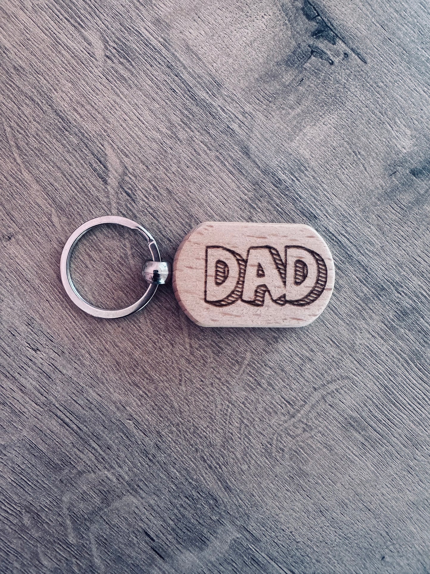 Wooden Keyring