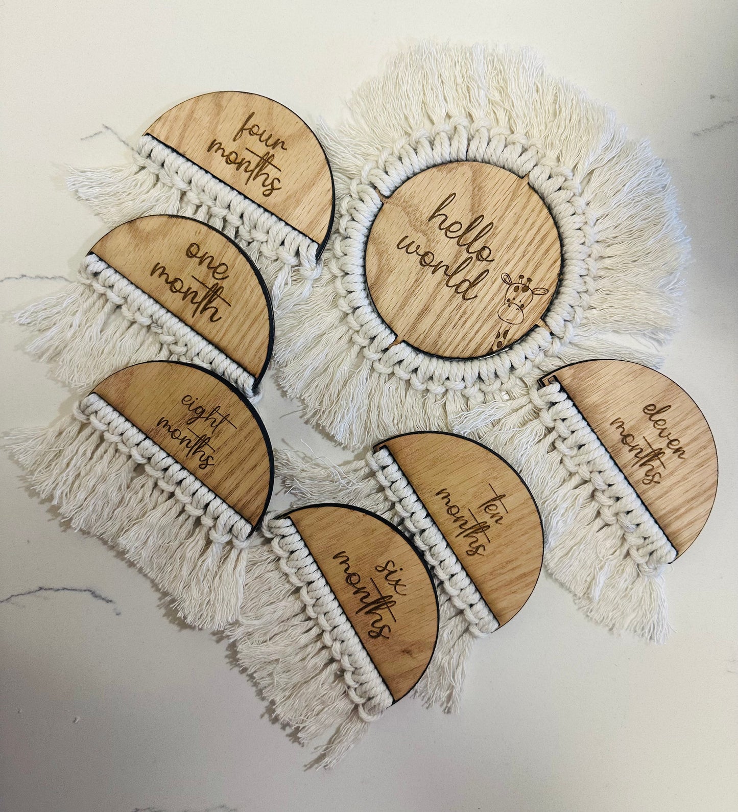 Baby Announcement/Milestone Boards