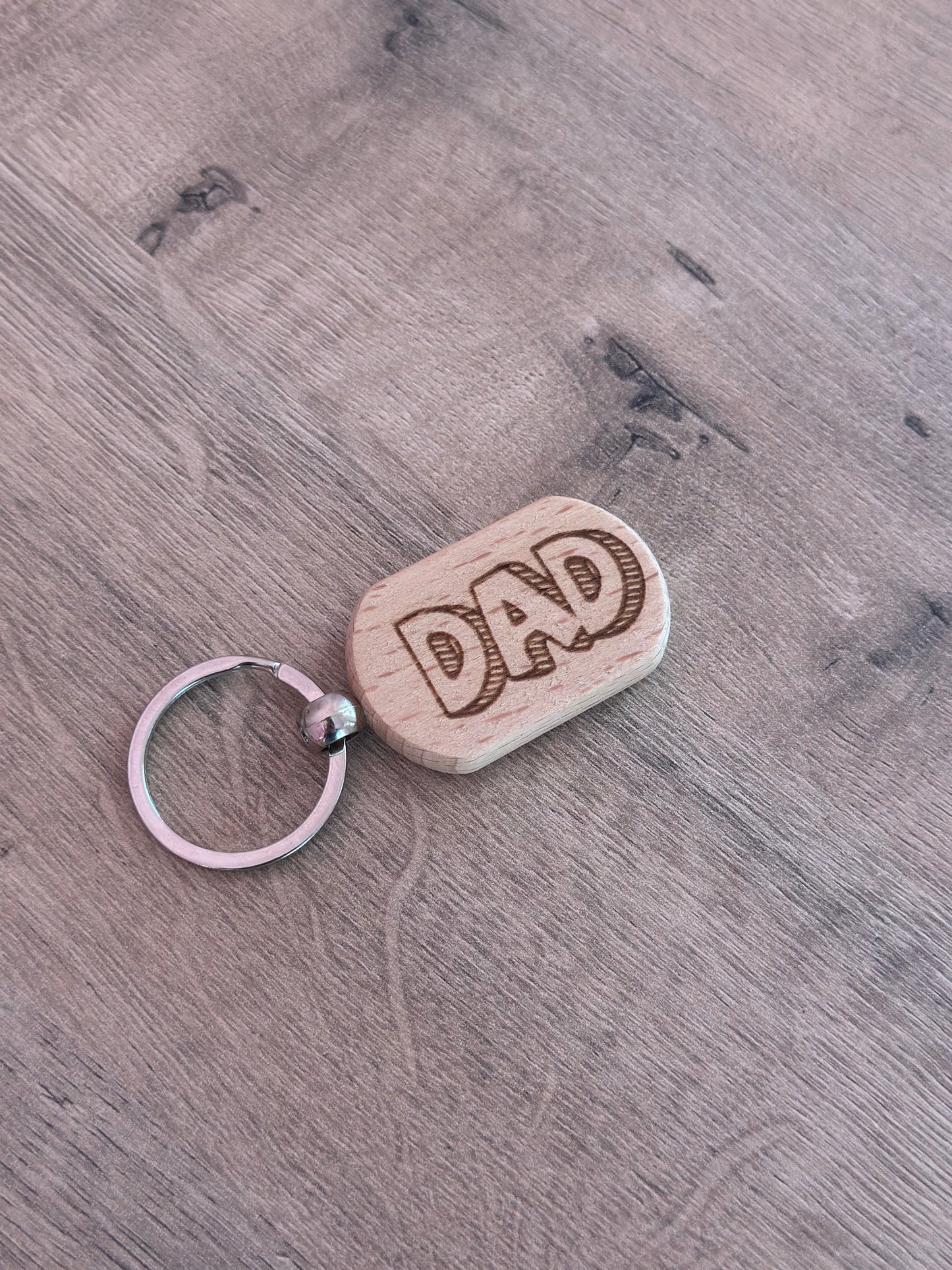 Wooden Keyring