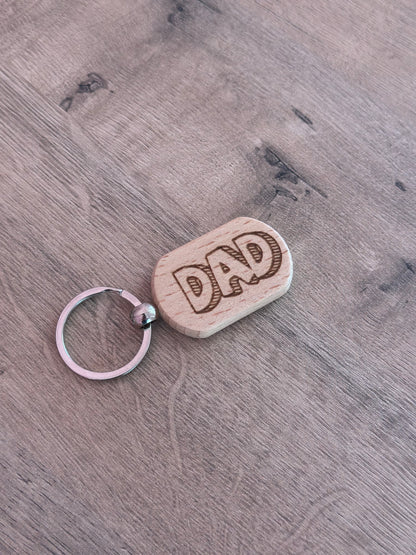Wooden Keyring