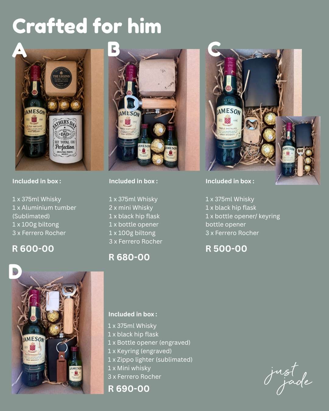 Crafted for Him l Mens Box
