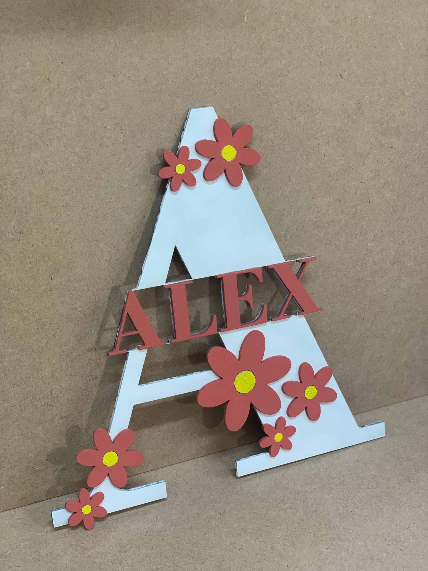 Letter and Name Plaque