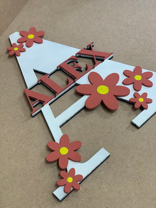 Letter and Name Plaque