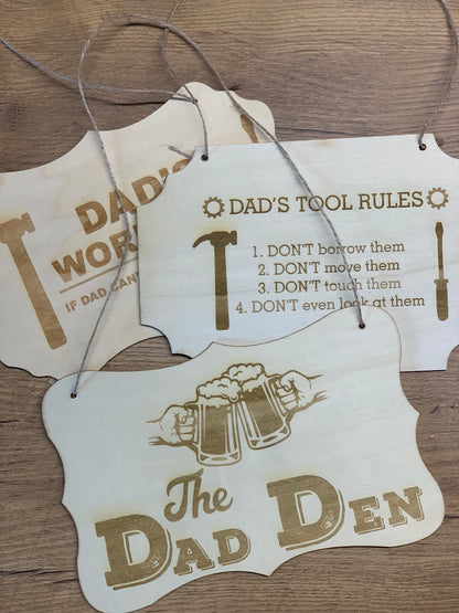 Personalised Hanging Signs