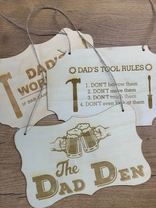 Personalised Hanging Signs