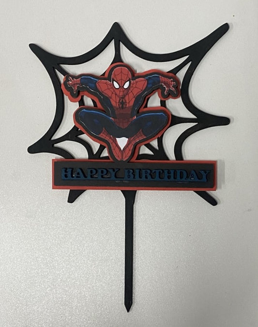 Spider-Man Cake Topper