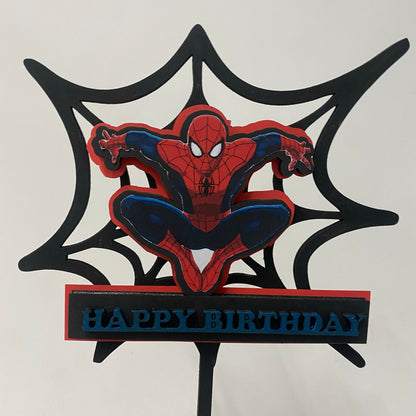 Spider-Man Cake Topper