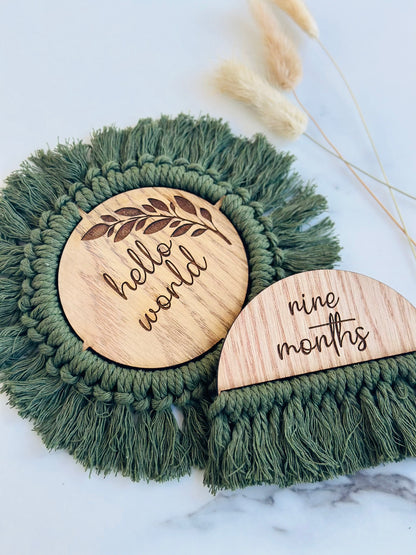 Baby Announcement/Milestone Boards