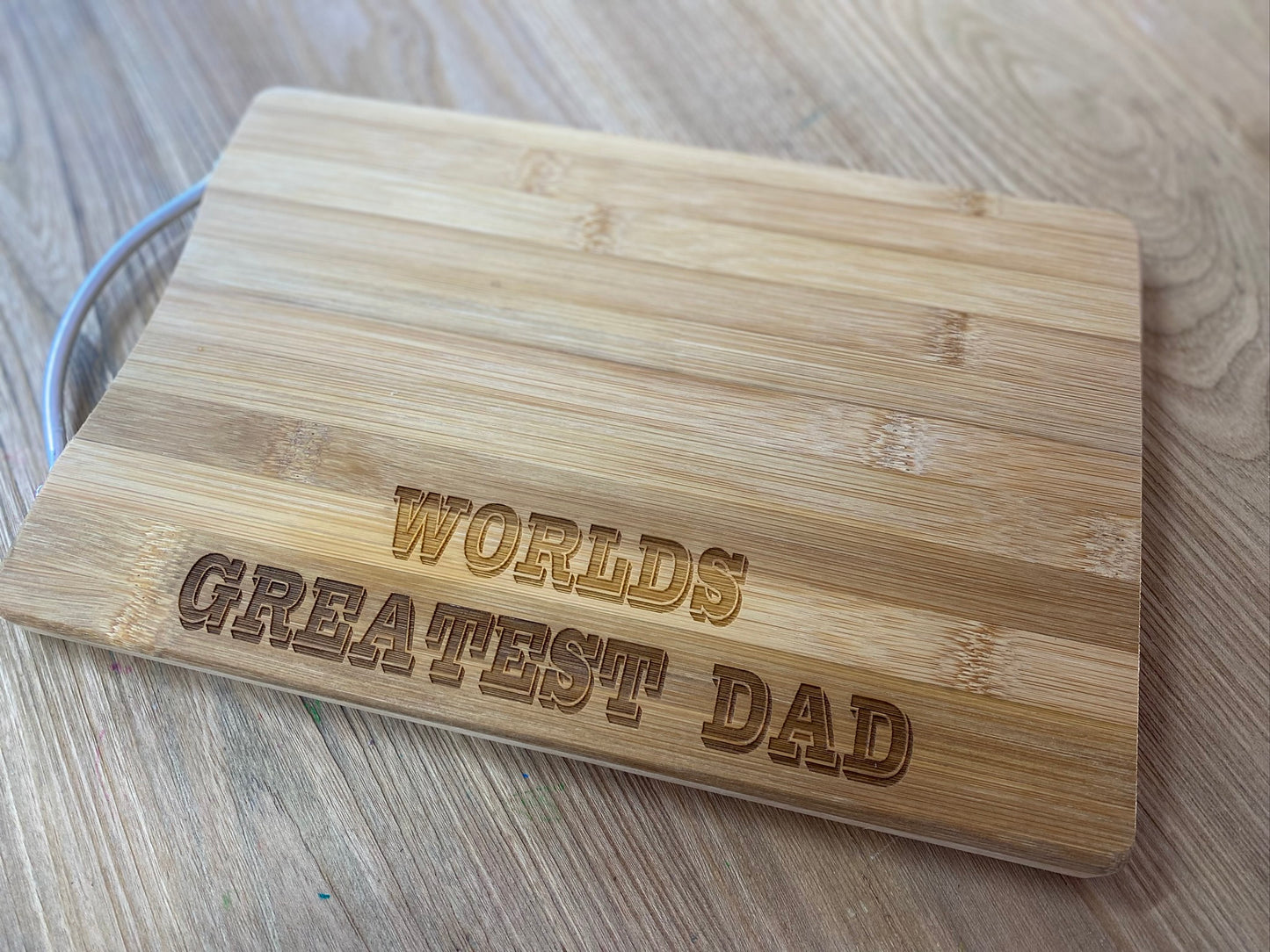 Wooden Cutting Board - Father's Day Edition