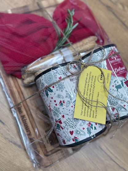 Steak Board & Gourmet Gift Set