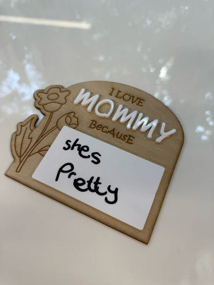 Mothers Day - Writable Fridge Magnet
