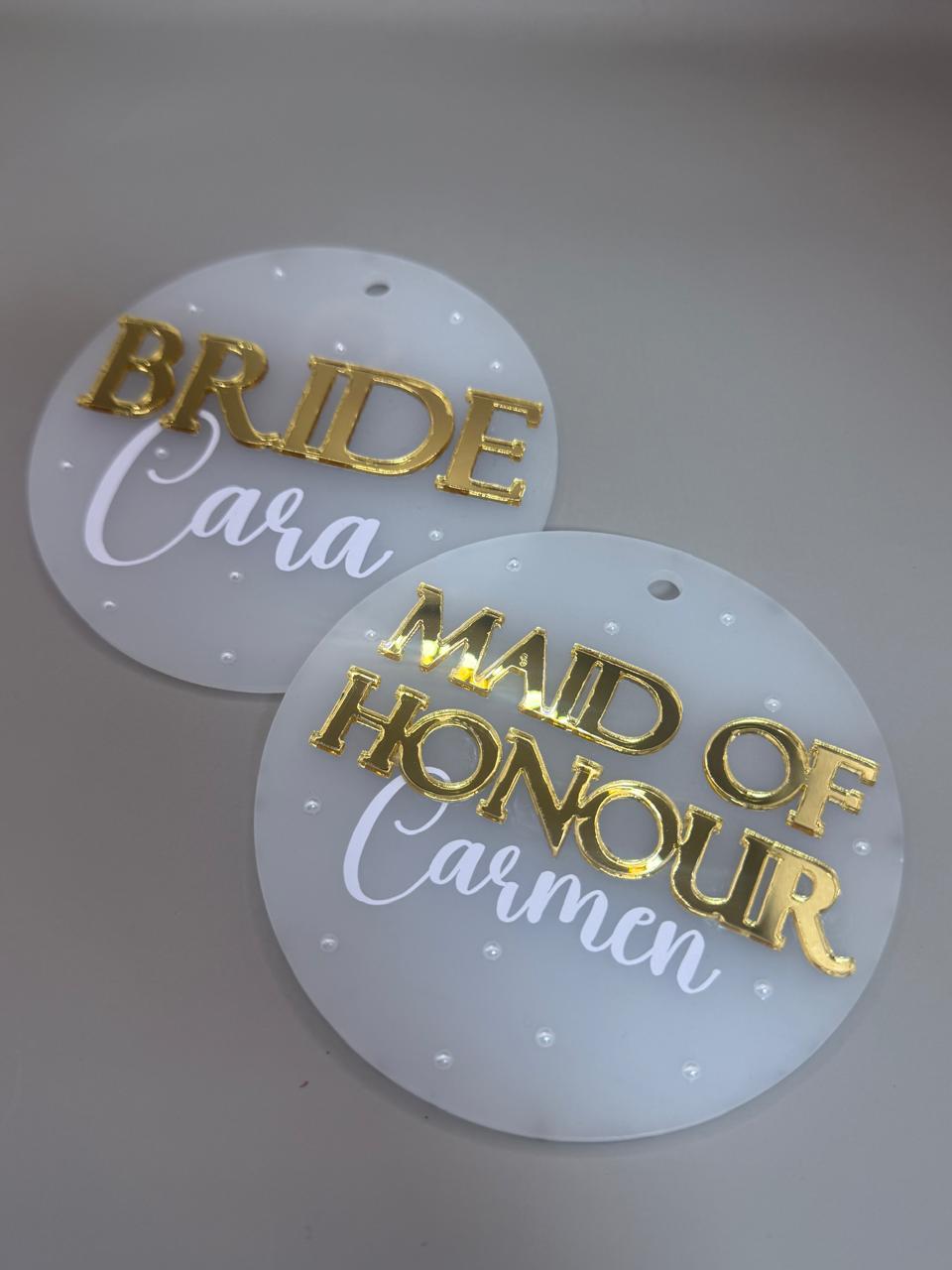 Wedding - Dress Hanger Tags