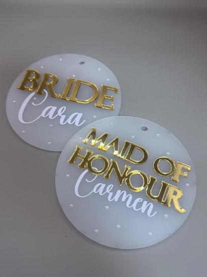 Wedding - Dress Hanger Tags