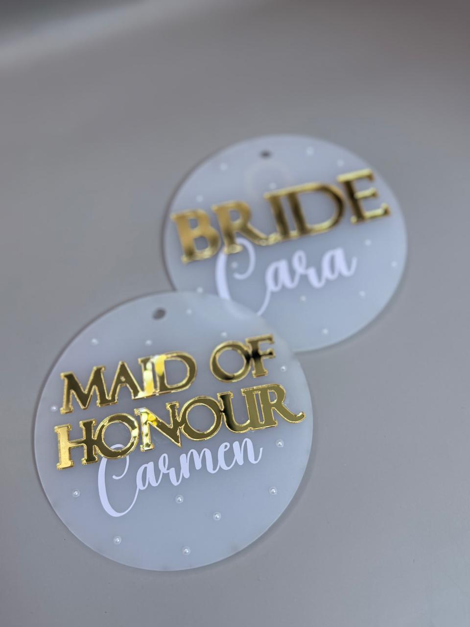Wedding - Dress Hanger Tags