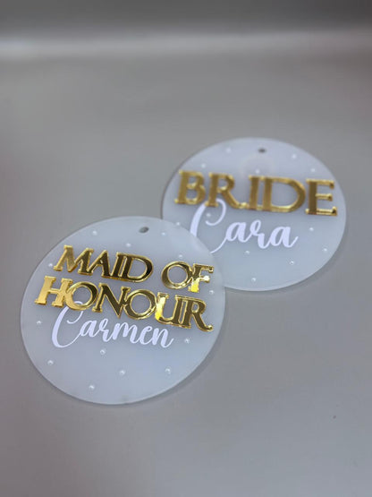 Wedding - Dress Hanger Tags