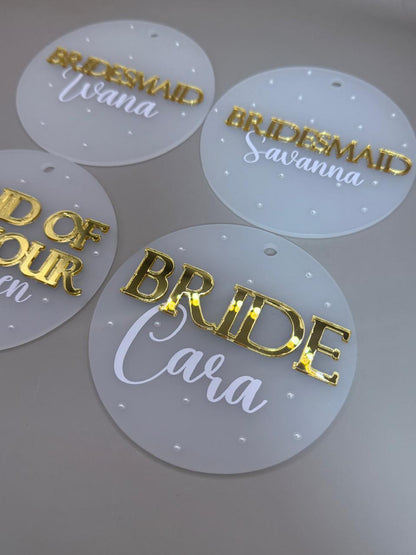 Wedding - Dress Hanger Tags