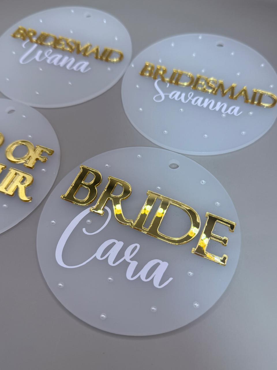 Wedding - Dress Hanger Tags
