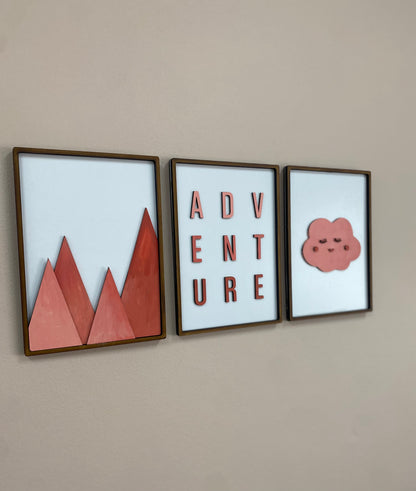 Girls Adventure Theme Frame Set