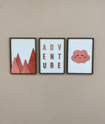 Girls Adventure Theme Frame Set