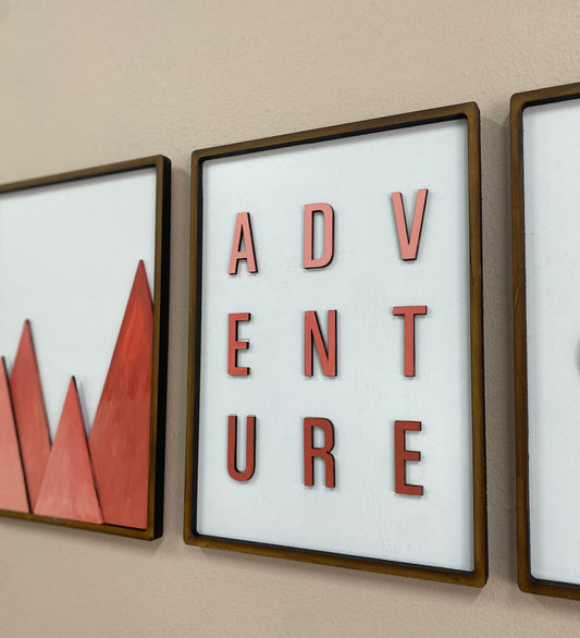 Girls Adventure Theme Frame Set