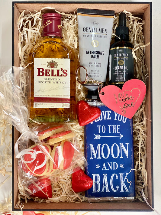 Spirits of love & groom hamper