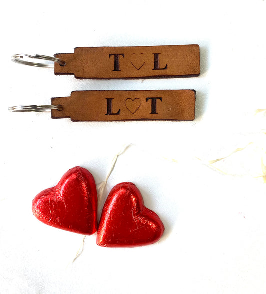 Valentines Couple Keyring
