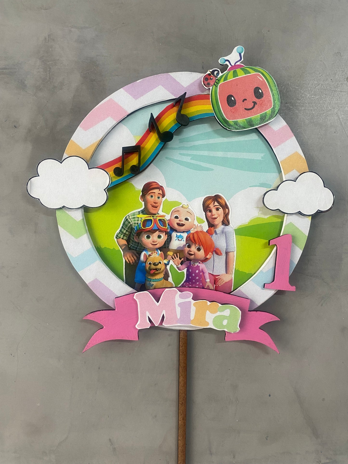 3D Cake Toppers
