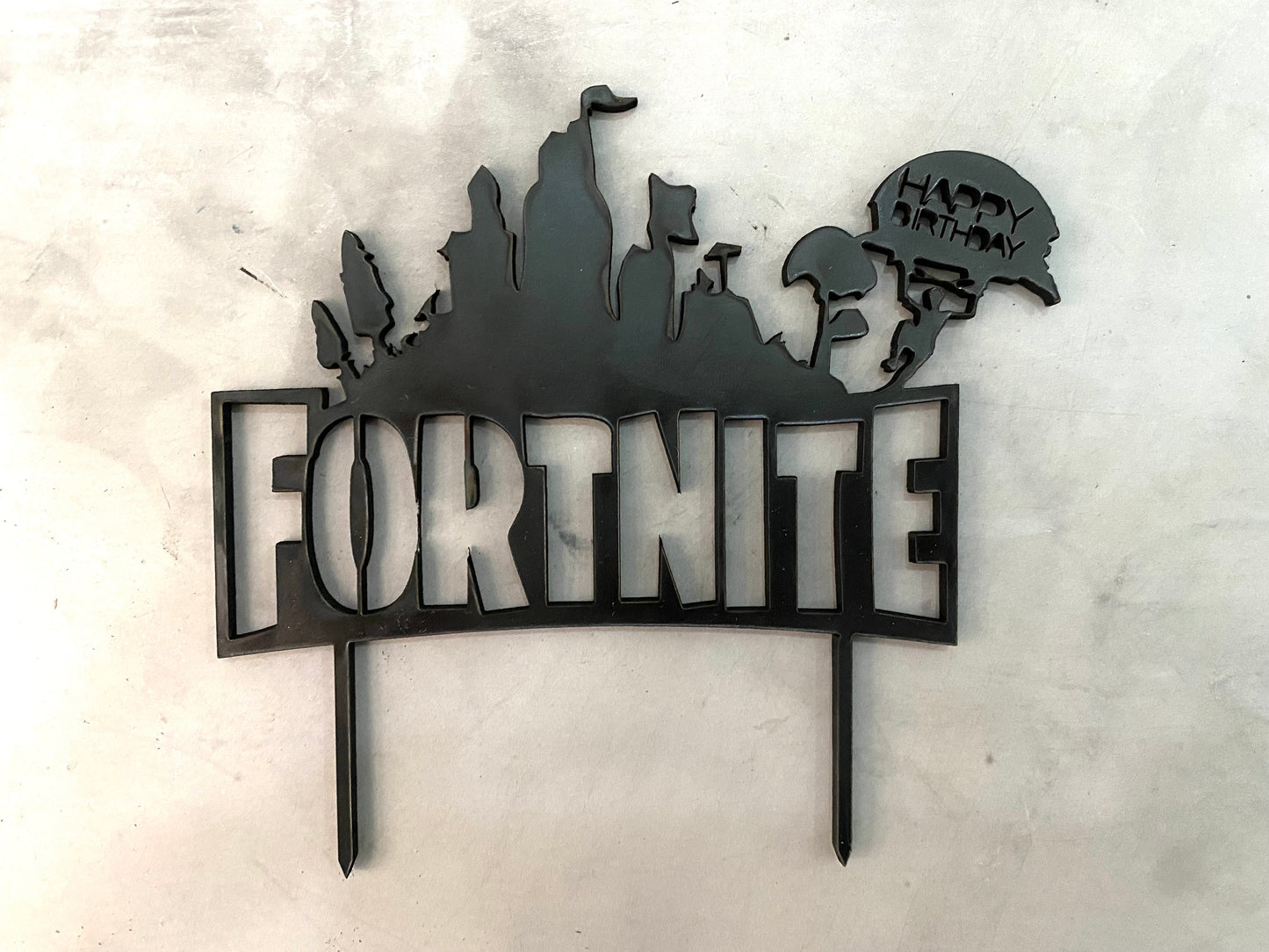 Fortnite Cake Topper