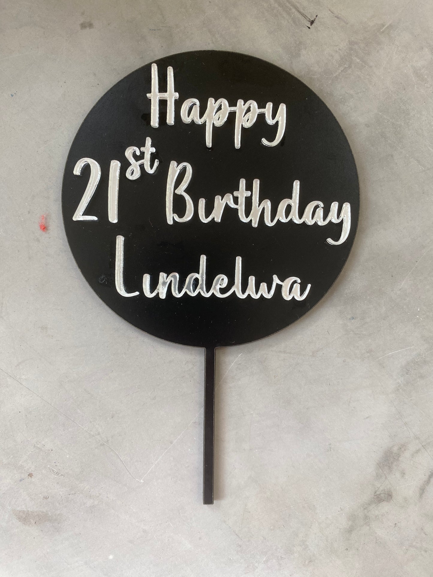 3D Cake Toppers