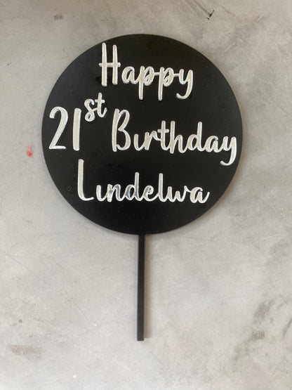 3D Cake Toppers